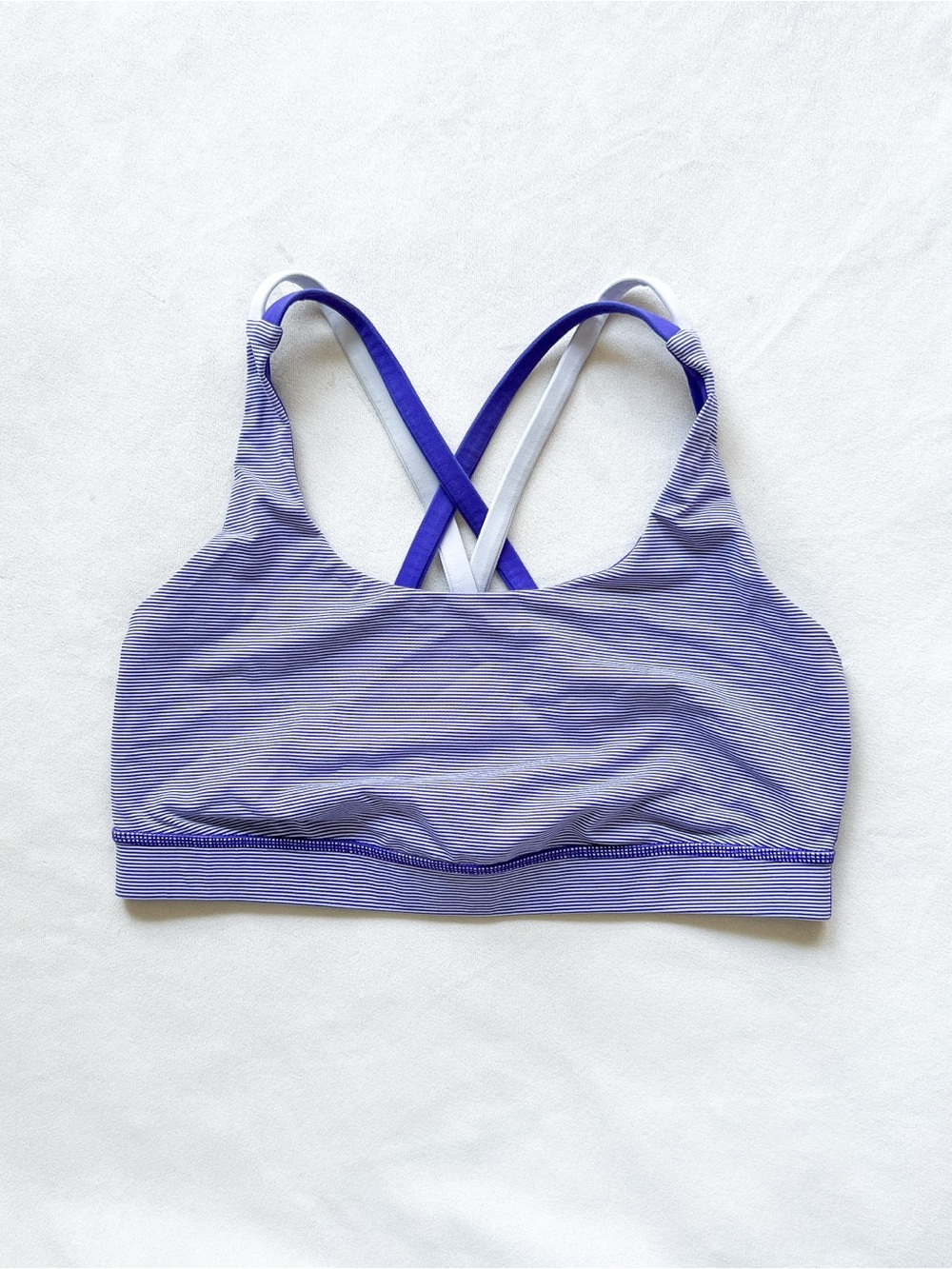 lululemon athletica Purple Strappy Crossback Sports Bra